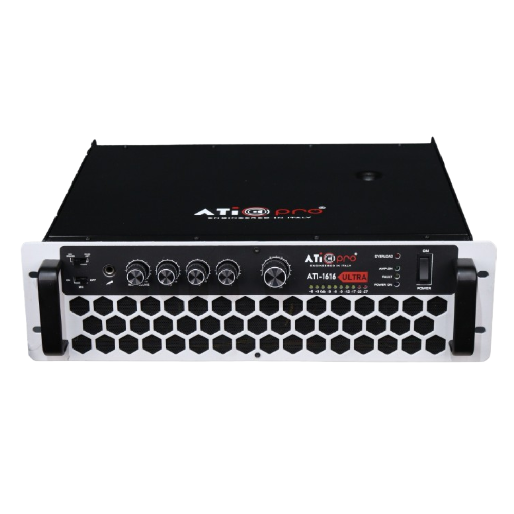 Powerful Booster PA Amplifier 1600 Watt Model ATI-1616 Ultra