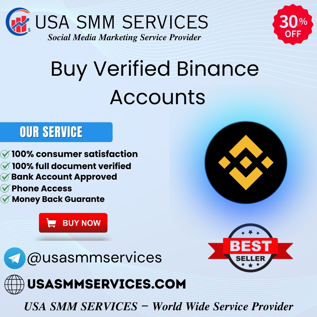 Buy Verified Binance Accounts - USA SMM SERVICES