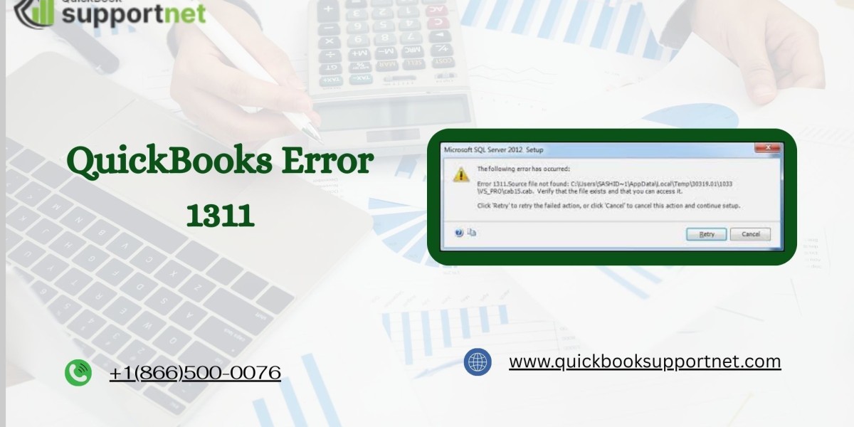 QuickBooks Error 1311: Easy Solutions for “Source File Not Found”