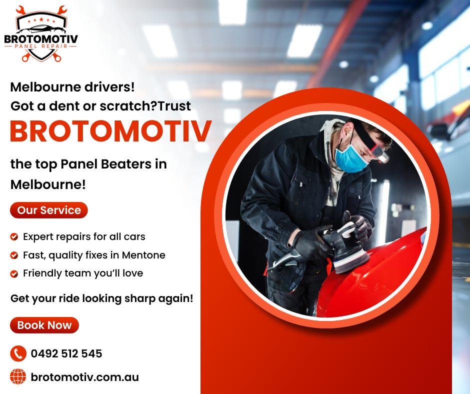 Expert Smash Repairs in Moorabbin with Brotomotiv | by Brotomotiv Panel Repair | Sep, 2025 | Medium