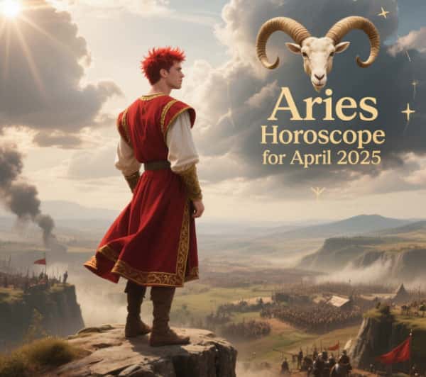 Aries Horoscope for April 2025: feelings need to be calm