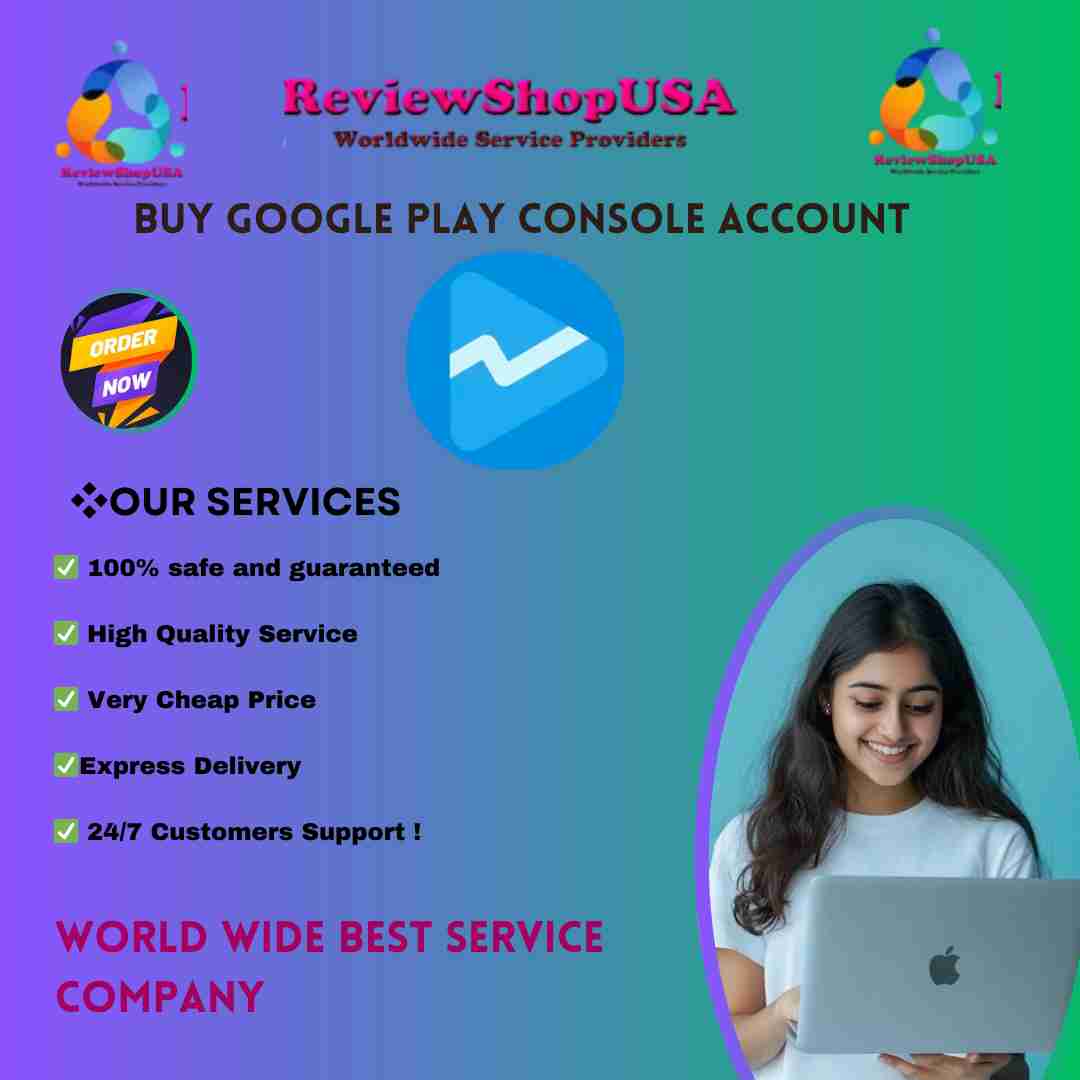 Buy Google Play Console Account | Fully Verified Active Account