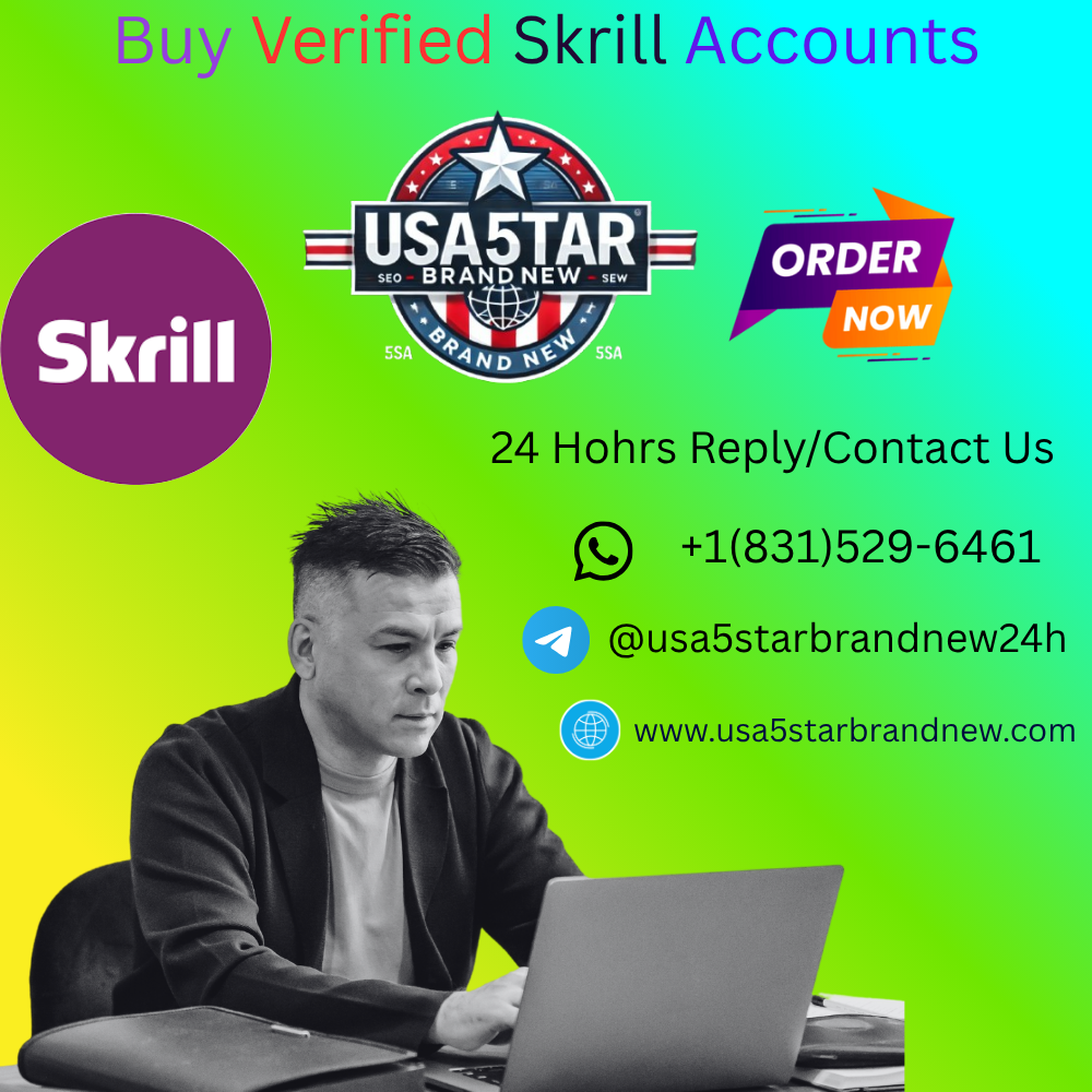 Buy Verified Skrill Accounts | Secure and Reliable, Payment Solutions EU, USA, UK Verified Skrill Accounts