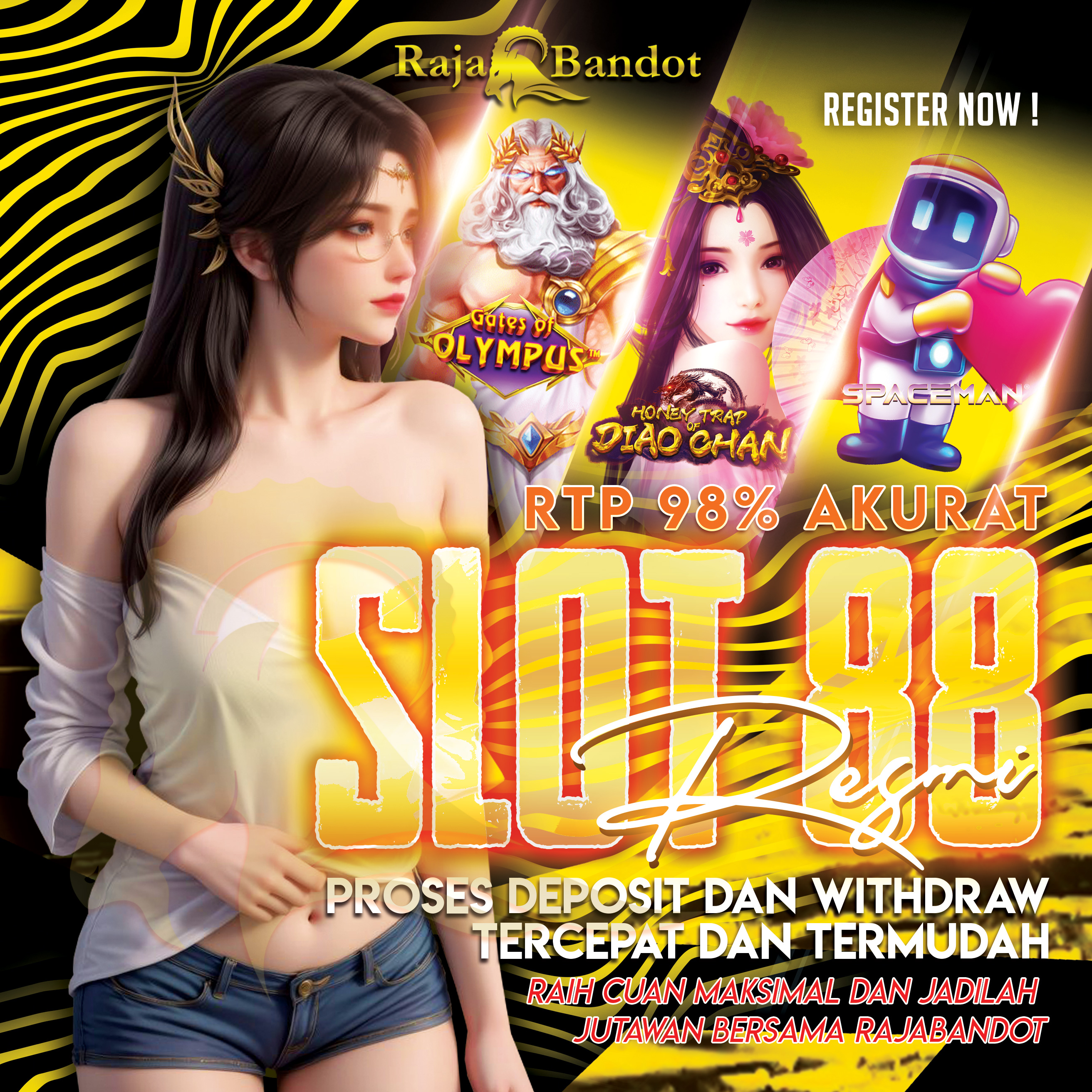 RAJABANDOT: Link Slot88 Online Situs Slot Gacor Resmi Gampang Menang Hari Ini