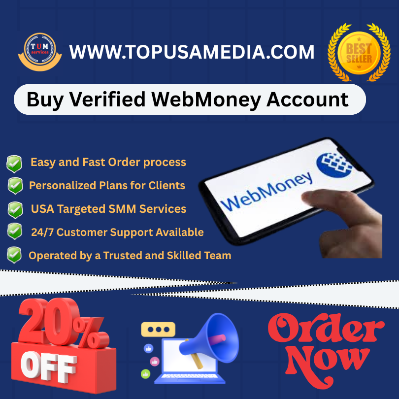 Buy Verified WebMoney Account - – Safe & Reliable