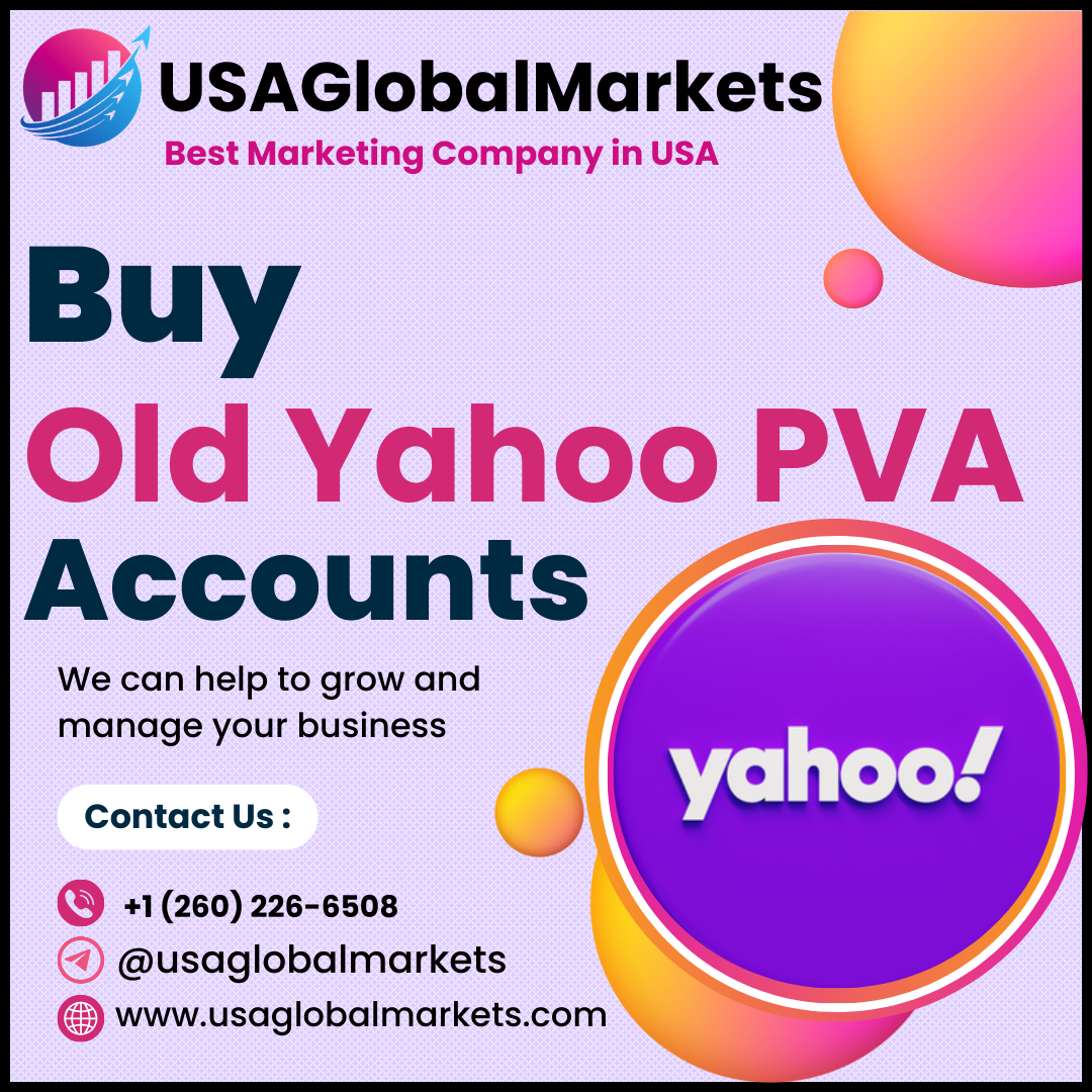 Buy Yahoo Accounts - Old Yahoo Mail Accounts USA