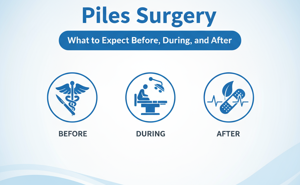 Piles Surgery: What to Expect Before, During, and After