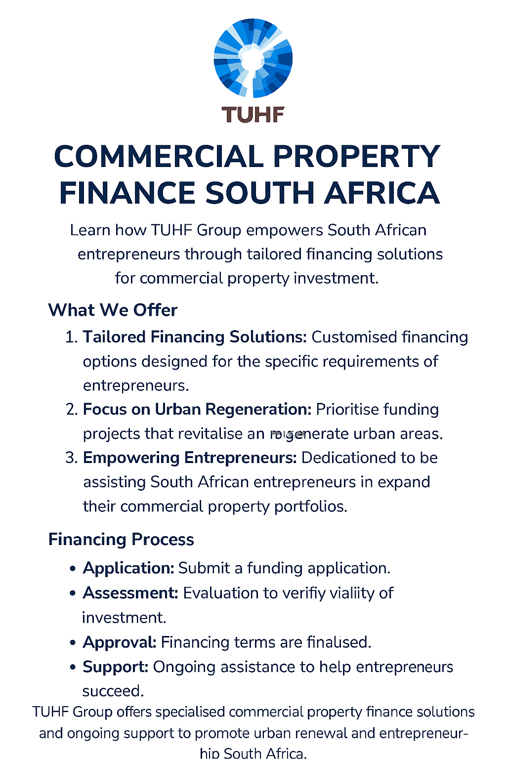 Commercial Property Finance South Africa - Flexible Funding Solutions - Buyer Seller | Buyer Seller