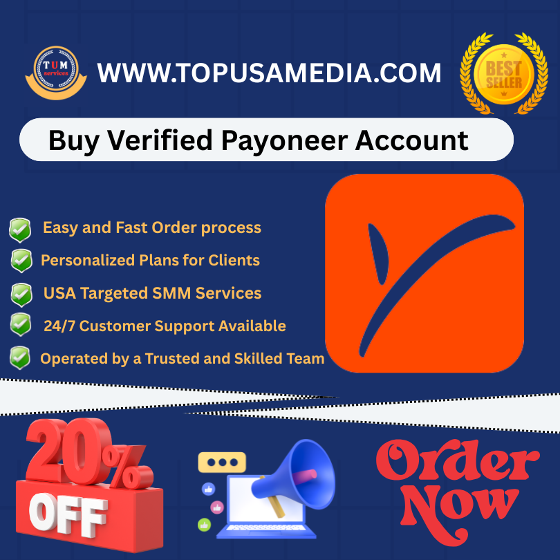 Buy Verified Payoneer Account - – Safe & Reliable