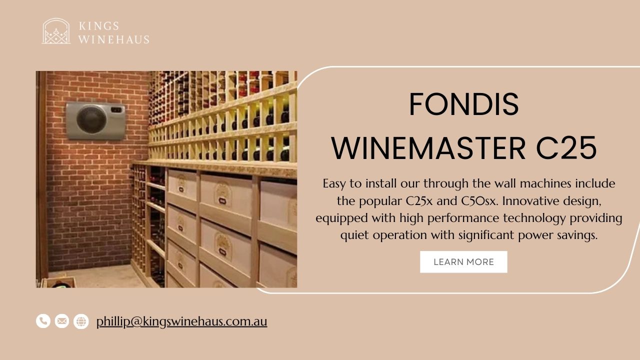 How the Fondis Winemaster C25 Solves Common Wine Storage Problems |...