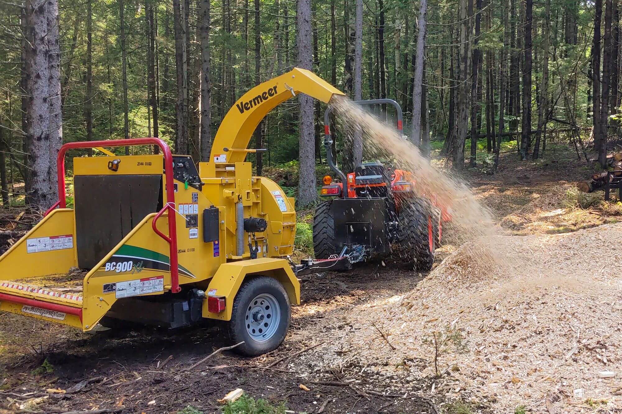 Wood Chipping Canberra | Spitting Chips