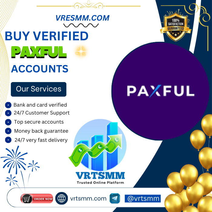 Buy Fully Verified Paxful Accounts - vrtsmm.com