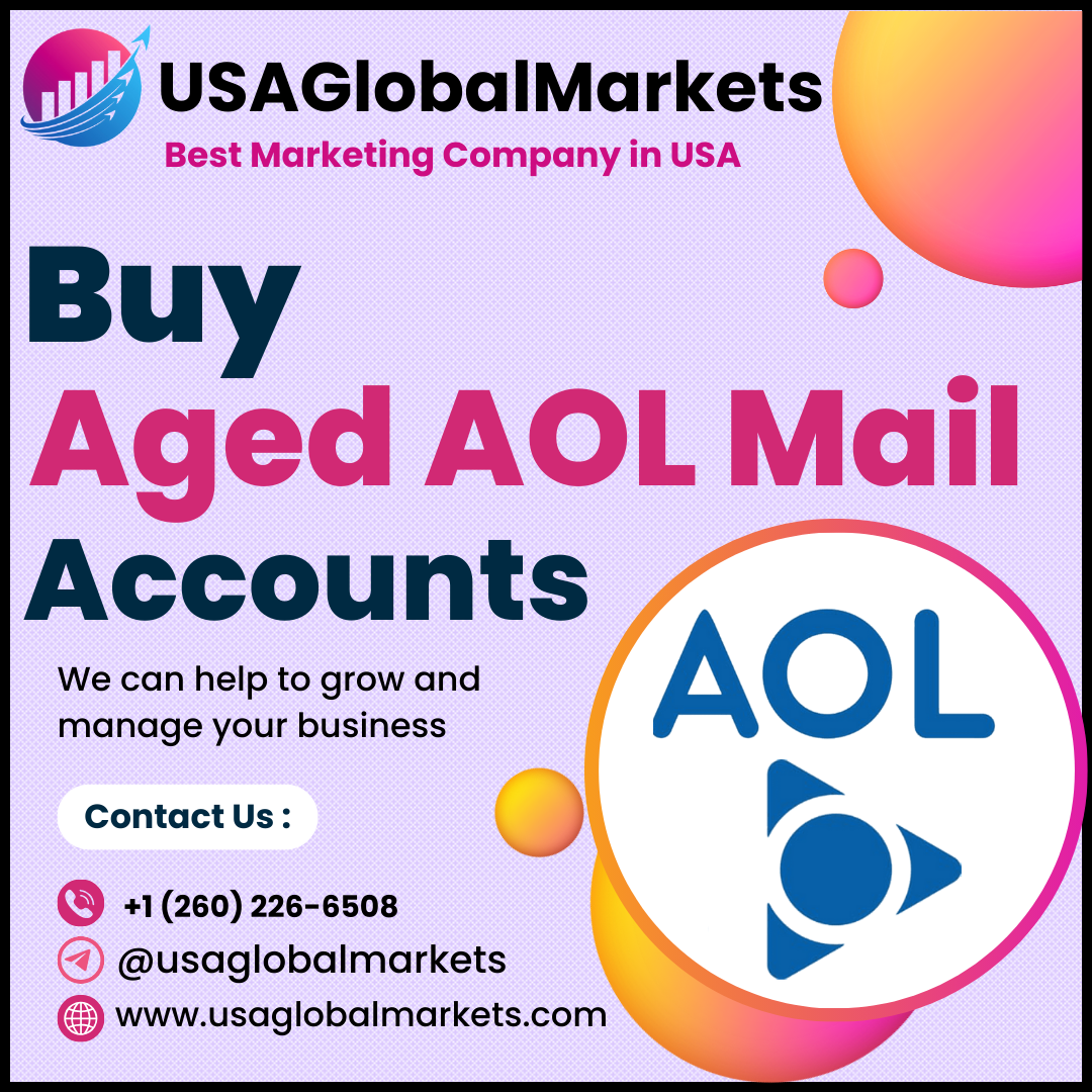 Buy AOL Mail Accounts - USAGlobalMarkets