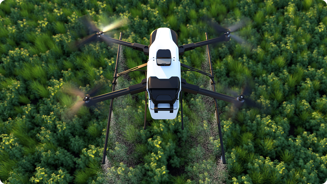 Aerial Insights with Drone Technology for Improved Farm Yield