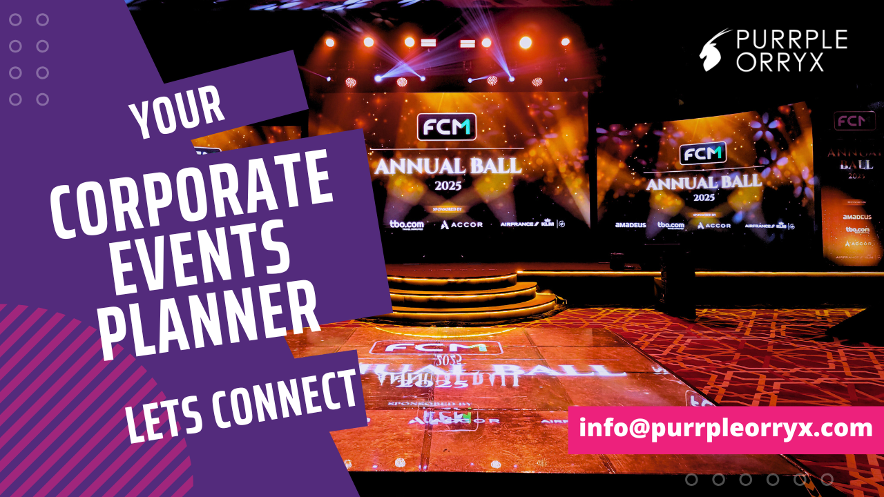Purrple Orryx Events | Best Event Management Company - Dubai - United Arab Emirates