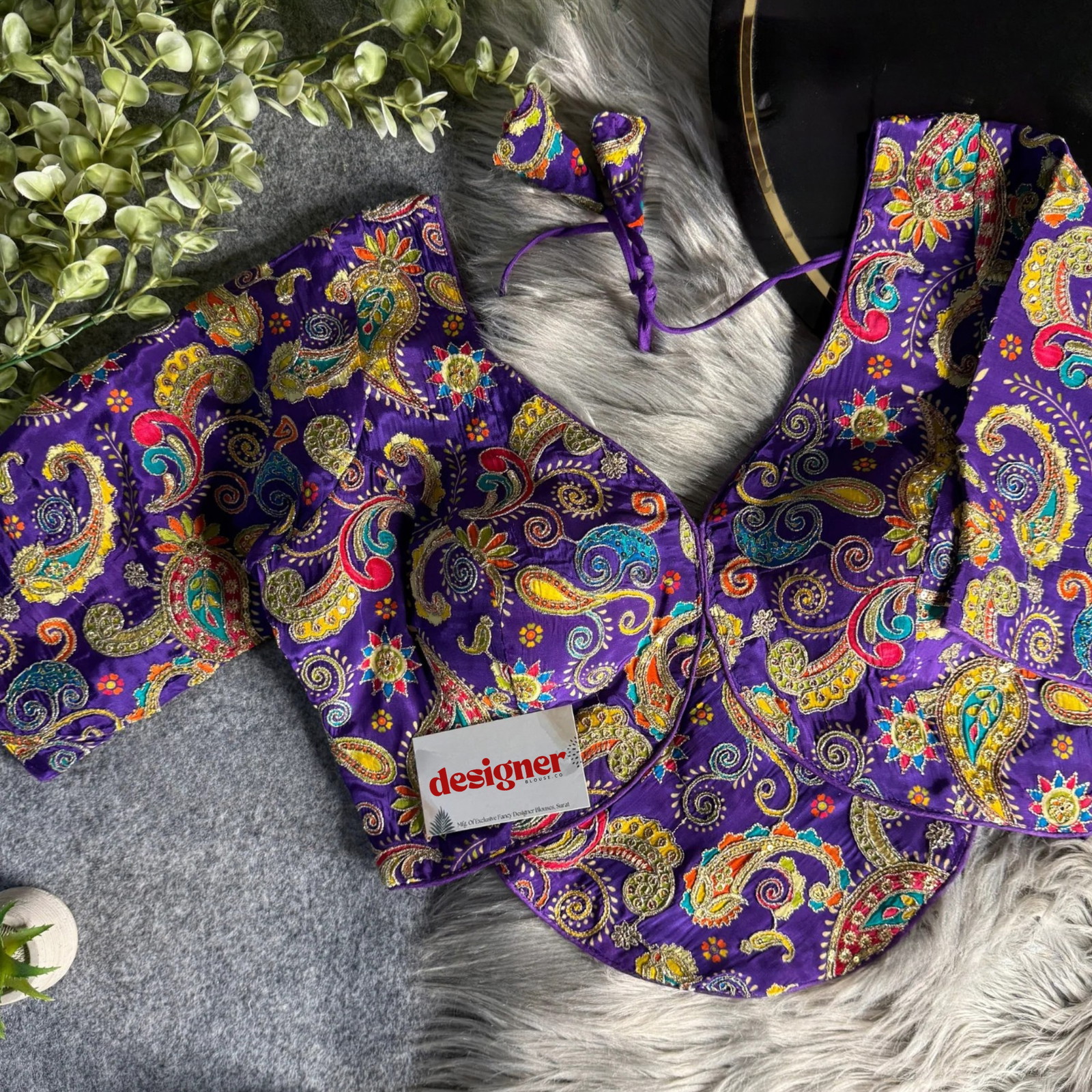 Premium Embroidery Blouse For Sarees - Shop Online