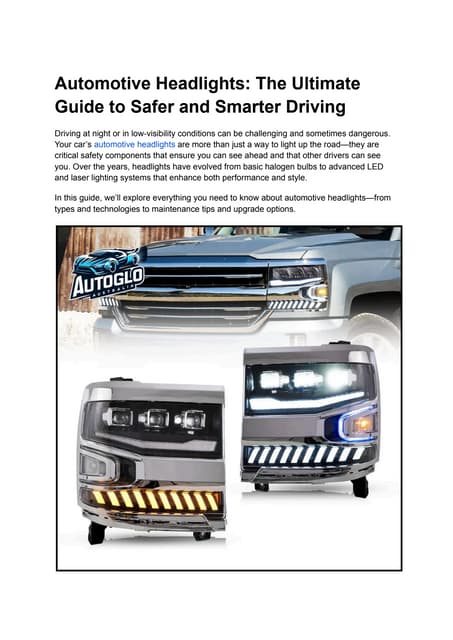 Automotive Headlights_ The Ultimate Guide to Safer and Smarter Driving (2).pdf