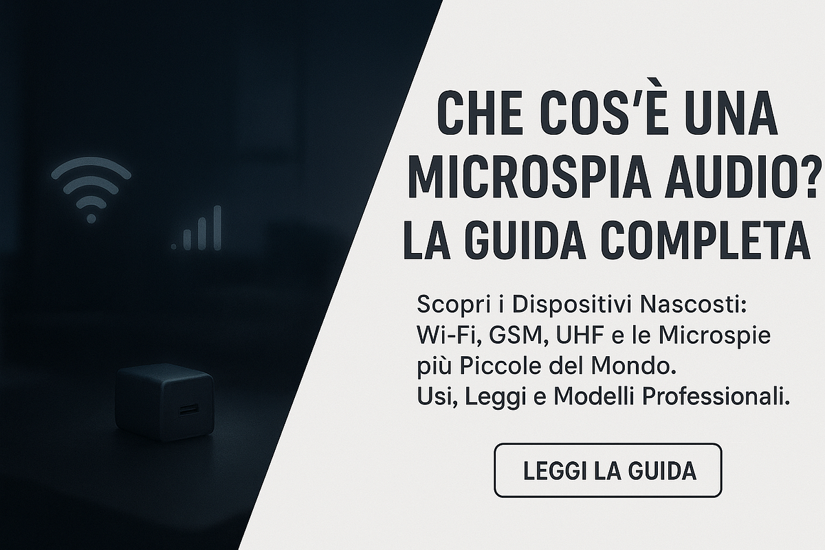 Che Cos’è una Microspia Audio? Guida Completa ai Dispositivi di Ascolto Nascosti | by Endoacustica | Nov, 2025 | Medium