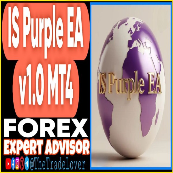 IS Purple EA v1.0 MT4 (Works on Build 1443+) | Forex Robot | MT4 Expert Advisor - The Trade Lovers