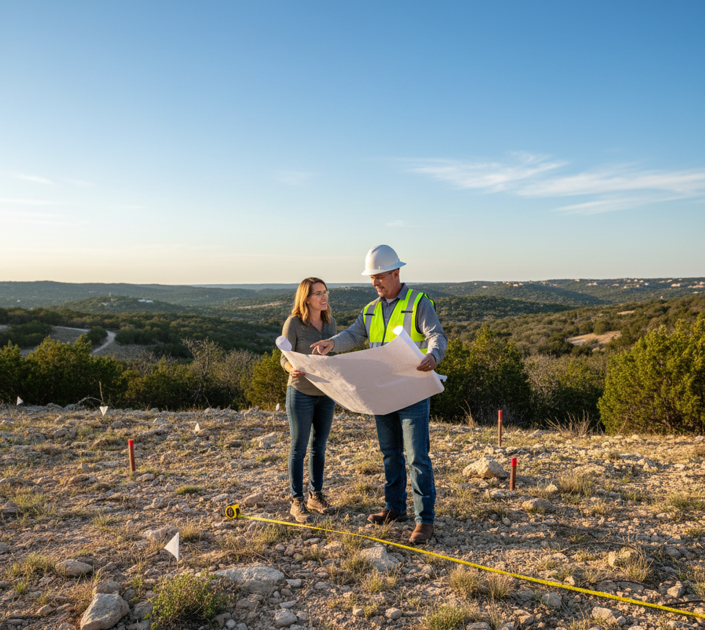 Concrete sidewalk in spring branch texas