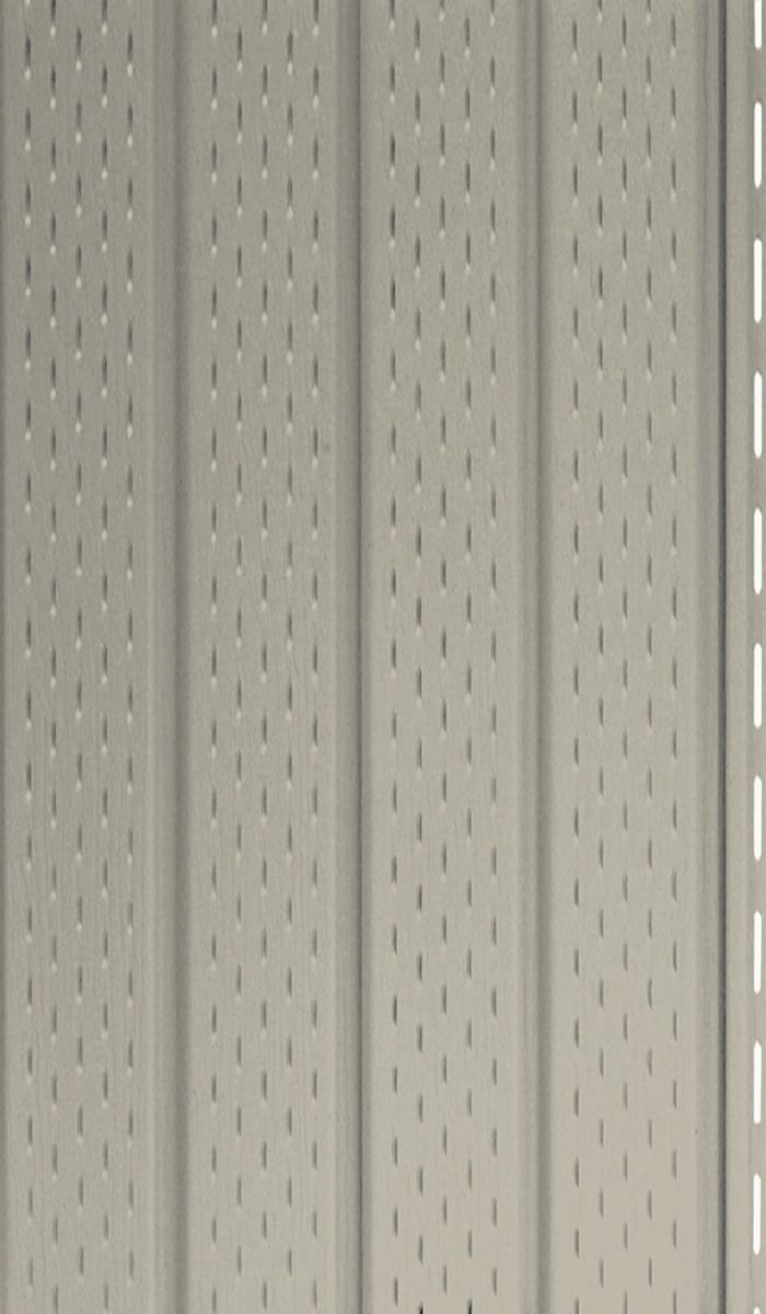 Vented 4-Panel Soffit 16" Aluminum - ACM Gouttières