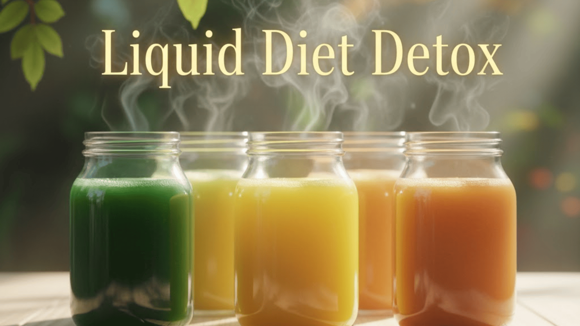 Why A Liquid Diet Detox Is Becoming The Top Wellness Trend Today?