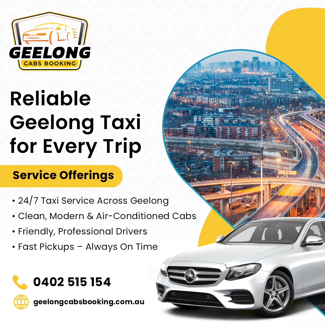 Travel Geelong to avalon airport with Geelong Cabs Booking