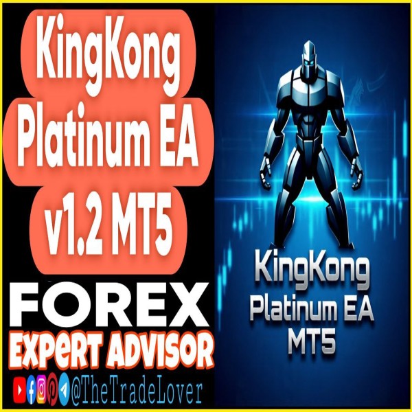 KingKong Platinum EA v1.2 MT5 + Presets (Works on Build 5370+) | Forex Robot | MT5 Expert Advisor - The Trade Lovers