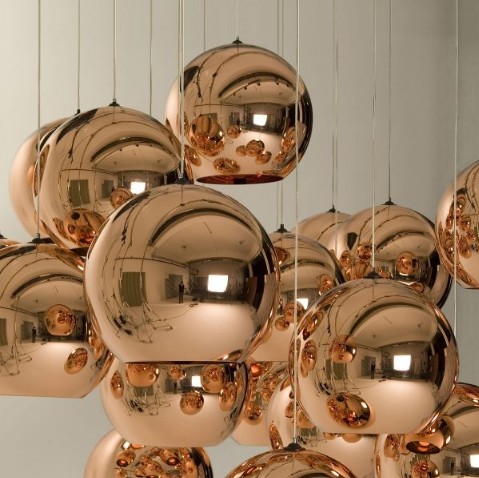 Mirror Ball Pendant Chandeliers That Reflect Moder..