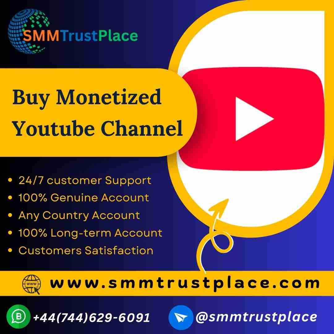 Buy Monetized Youtube Channel