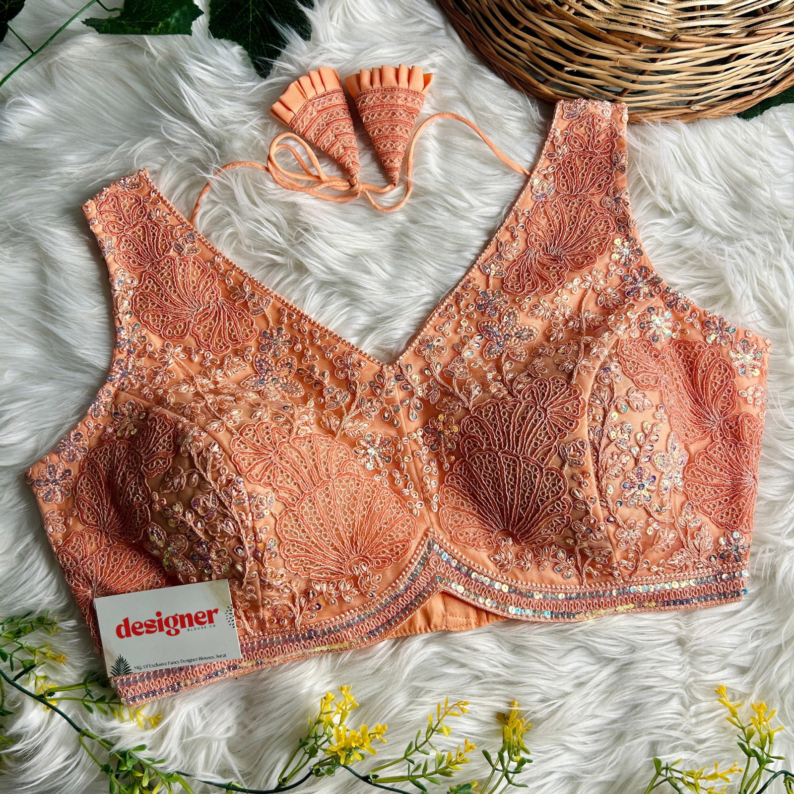 Net Blouse for Saree & Lehenga: Handwork, Embroidery, Diamonds, Designs