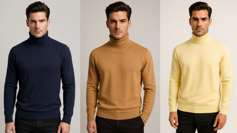 Cashmere Polo Neck Mens: A Timeless Blend of Luxury and Comfort – Telegraph