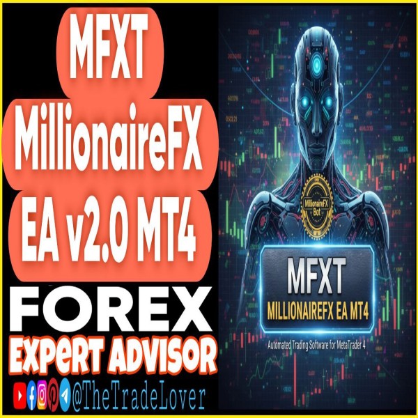 MFXT MillionaireFx EA v2.0 MT4 + Presets (Works on Build 1443+) | Forex Robot | MT4 Expert Advisor - The Trade Lovers