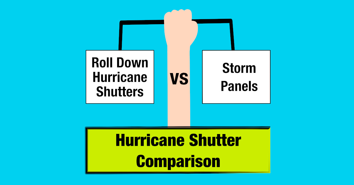 Roll Down Shutters vs Storm Panels: How They Compare - Eurex Shutters