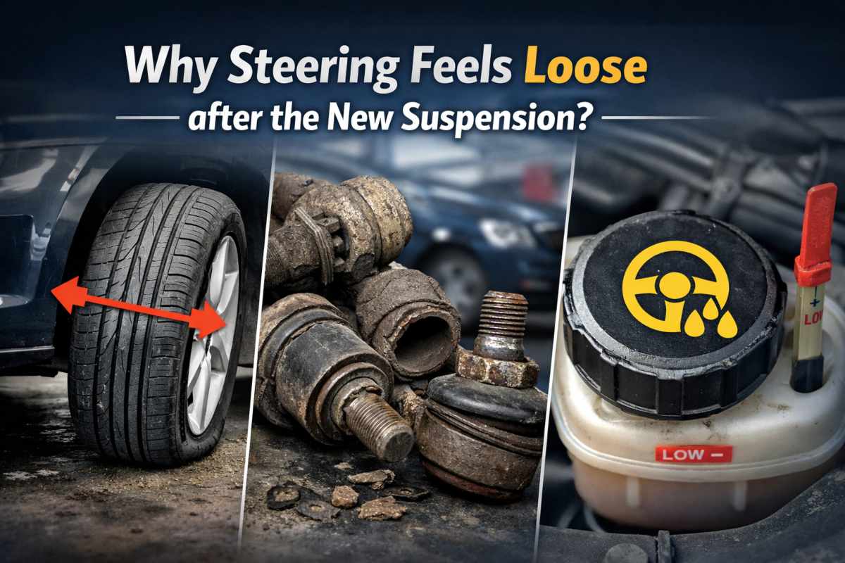 Why Steering Feels Loose After The New Suspension