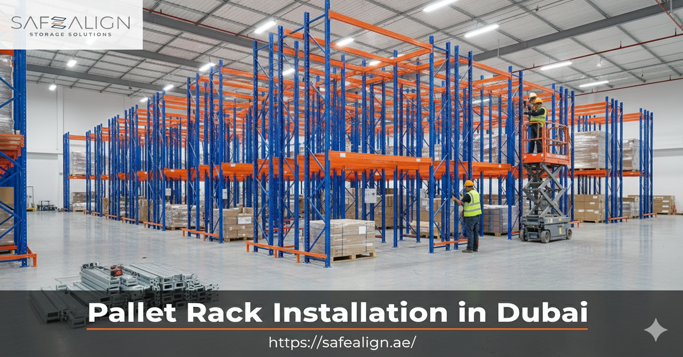Enhancing Warehouse Efficiency with Pallet Rack Installation in Dubai – Safe Align Storage Solutions