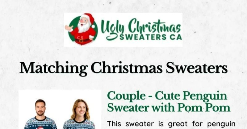 Matching Christmas Sweaters