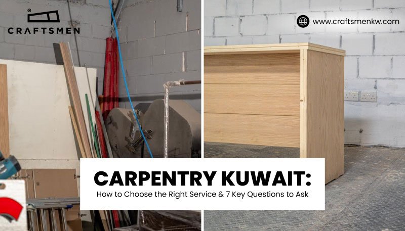 Carpentry Kuwait: How to Choose the Right Service & 7 Key Questions to Ask