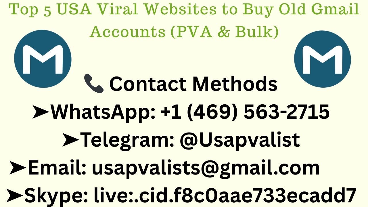 Top 10 Websites To Buy Gmail Accounts (Old & Bulk) (3 Photos) - Dwell