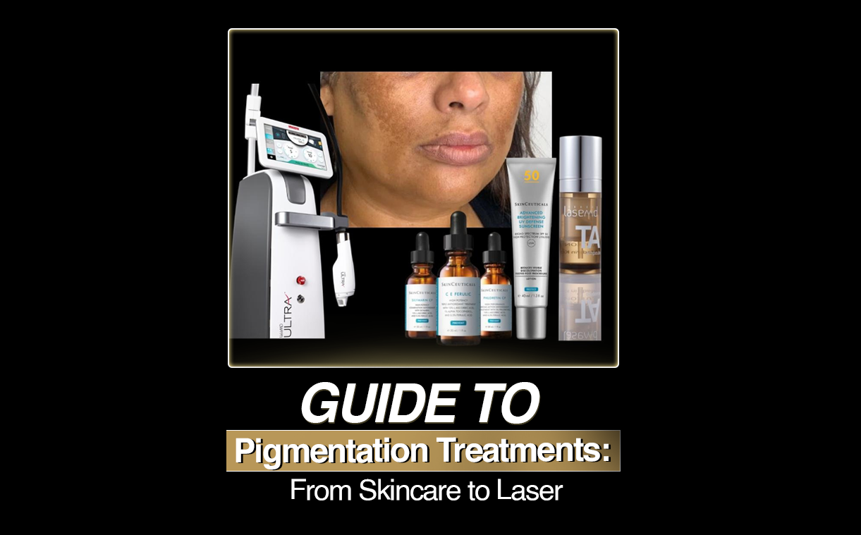 The Ultimate Guide to Pigmentation Treatments: From Skincare to Laser - The Medispa