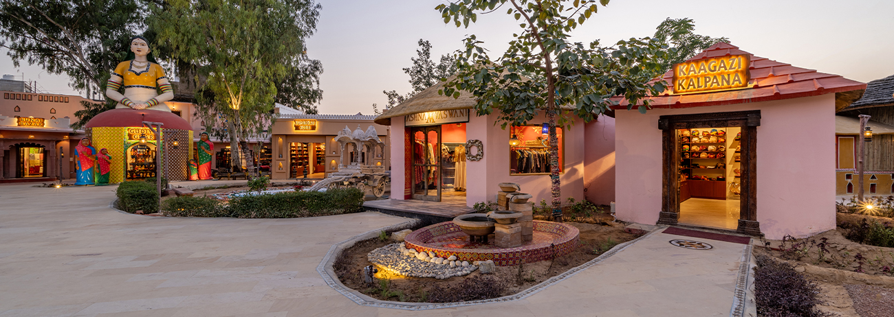 Best Market in Jaipur For Shopping | Chokhi Dhani Kalagram