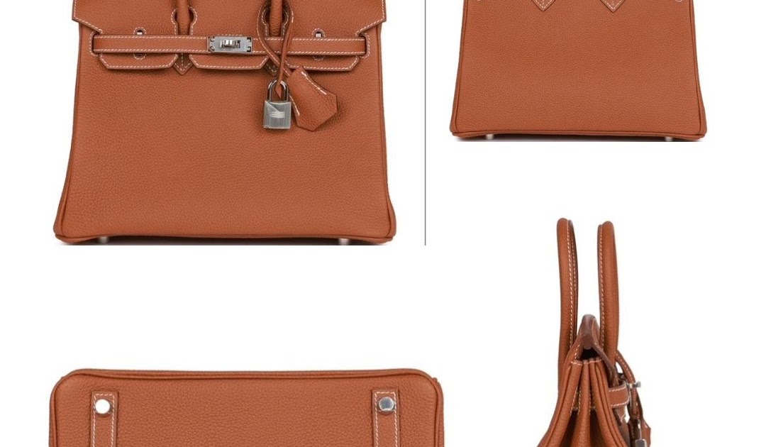HERMES Birkin 25 Gold Togo – A Statement of Timeless Elegance