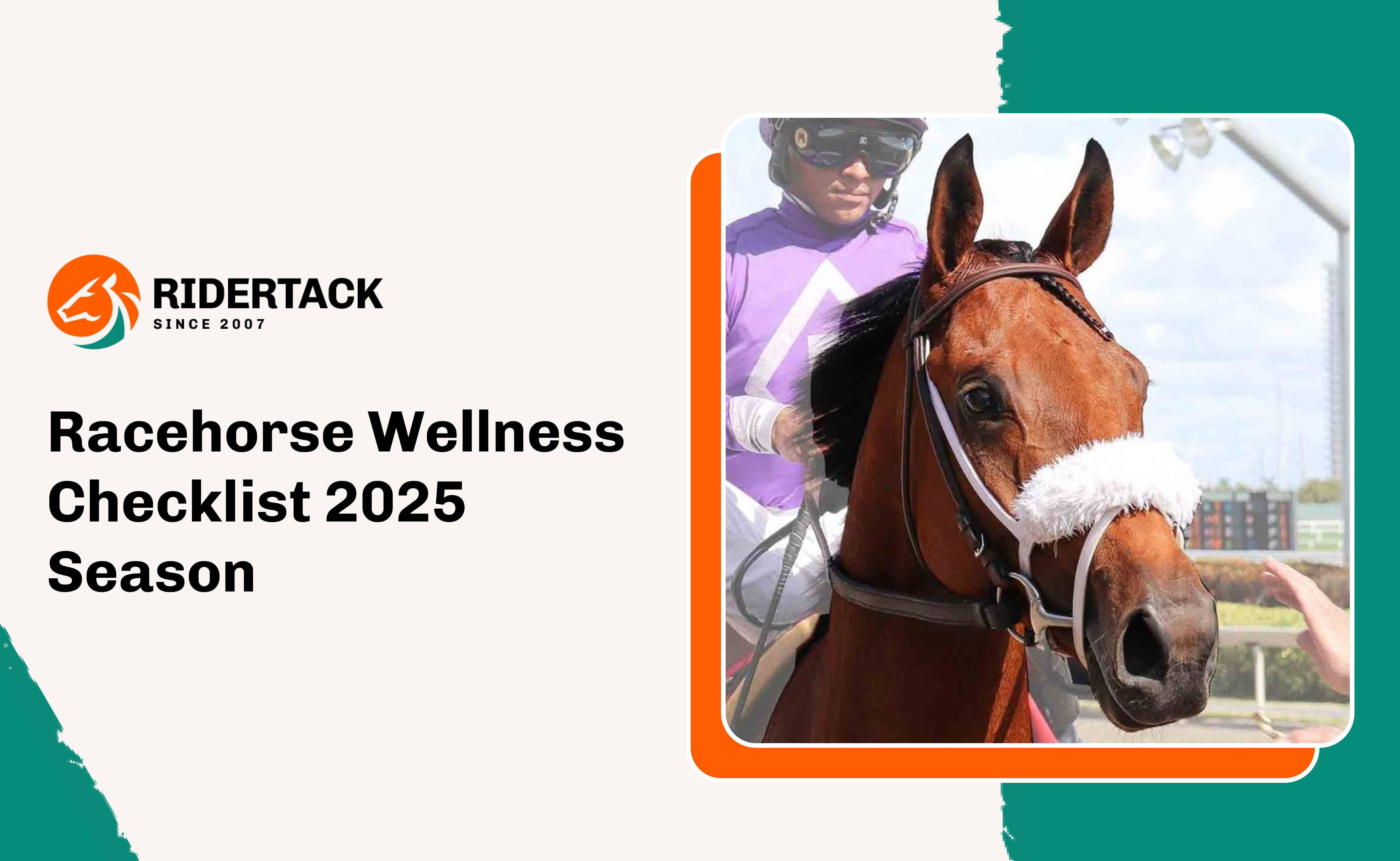 Racehorse Wellness Checklist 2025 Season Preparation  – Rider Tack