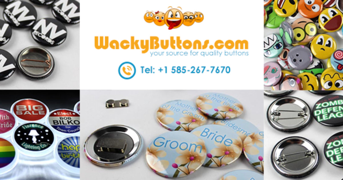 Make Buttons | Pin Buttons | Custom Buttons | Badge Pins | Pinback Buttons