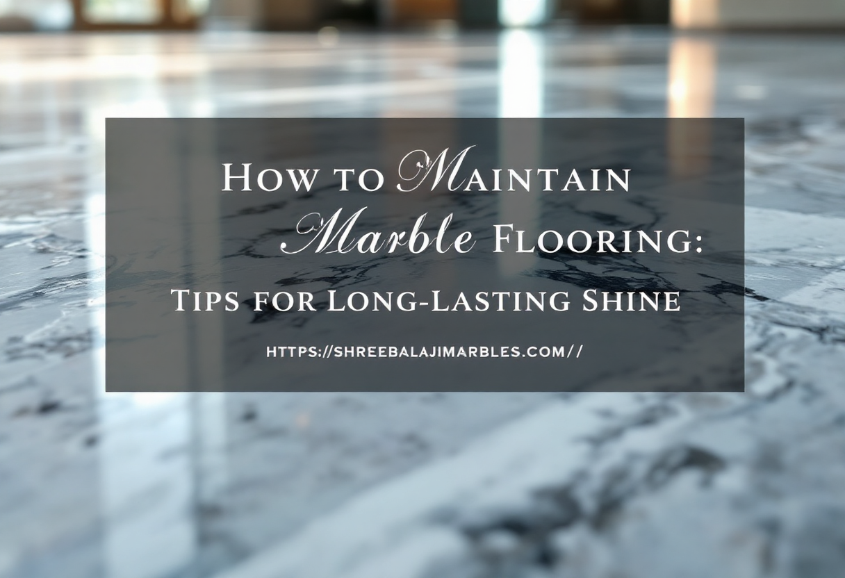 How to Maintain Marble Flooring: Tips for Long-Lasting Shine