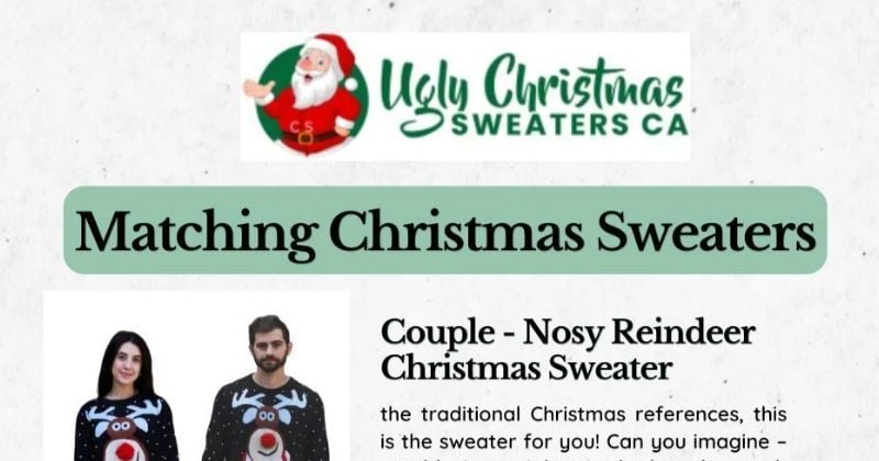 Matching Christmas Sweaters