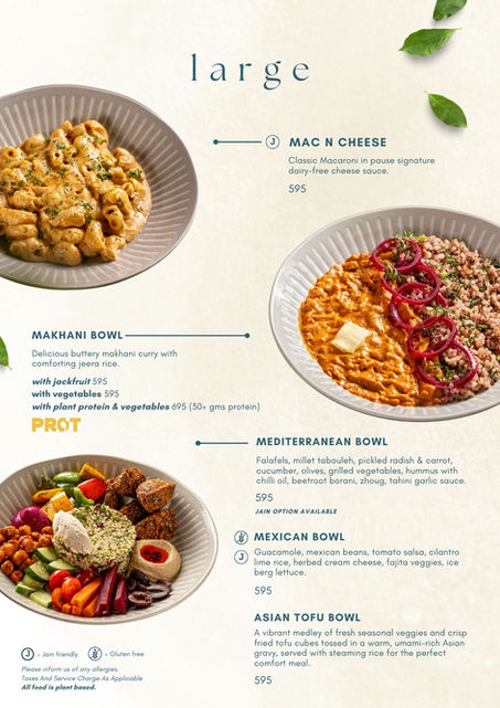 Healthy Cafe in Bandra | Jain & Vegetarian Friendly Pause Cafe