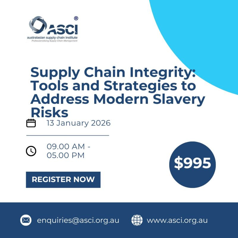 Strengthen Your Supply Chain Integrity in 2025: Join Our Modern Slavery Risk Course on 13 January - JustPaste.it
