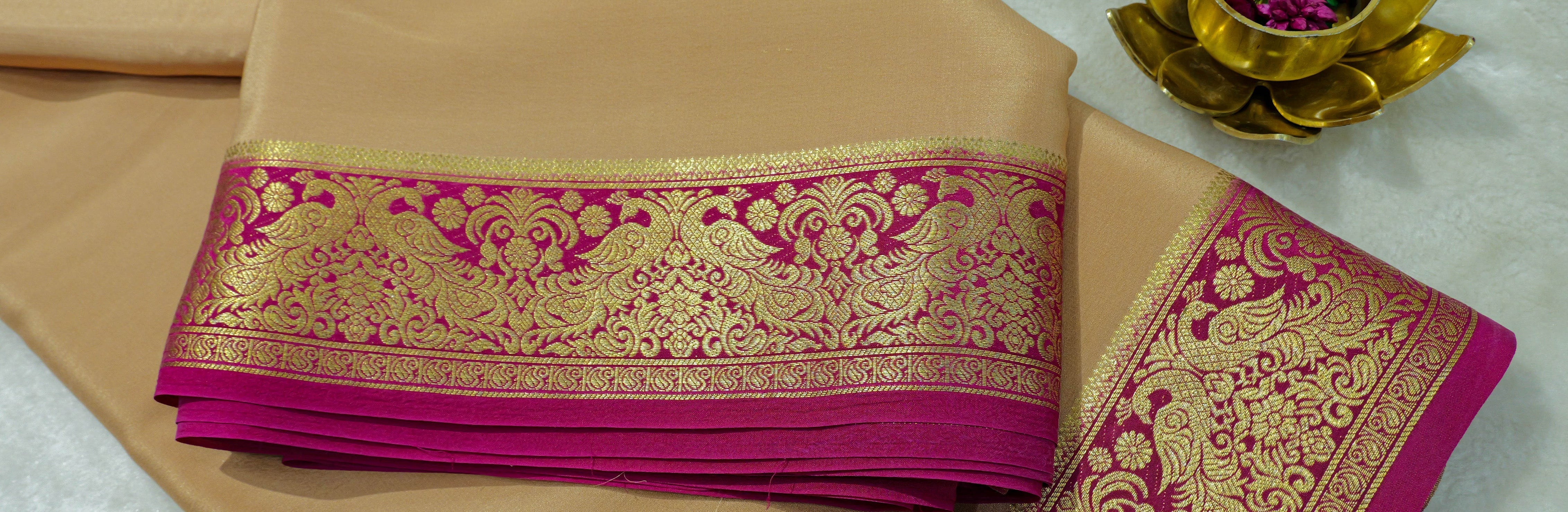 Pure Mysore Silk Sarees in Bangalore – House of Sarees at Atharva