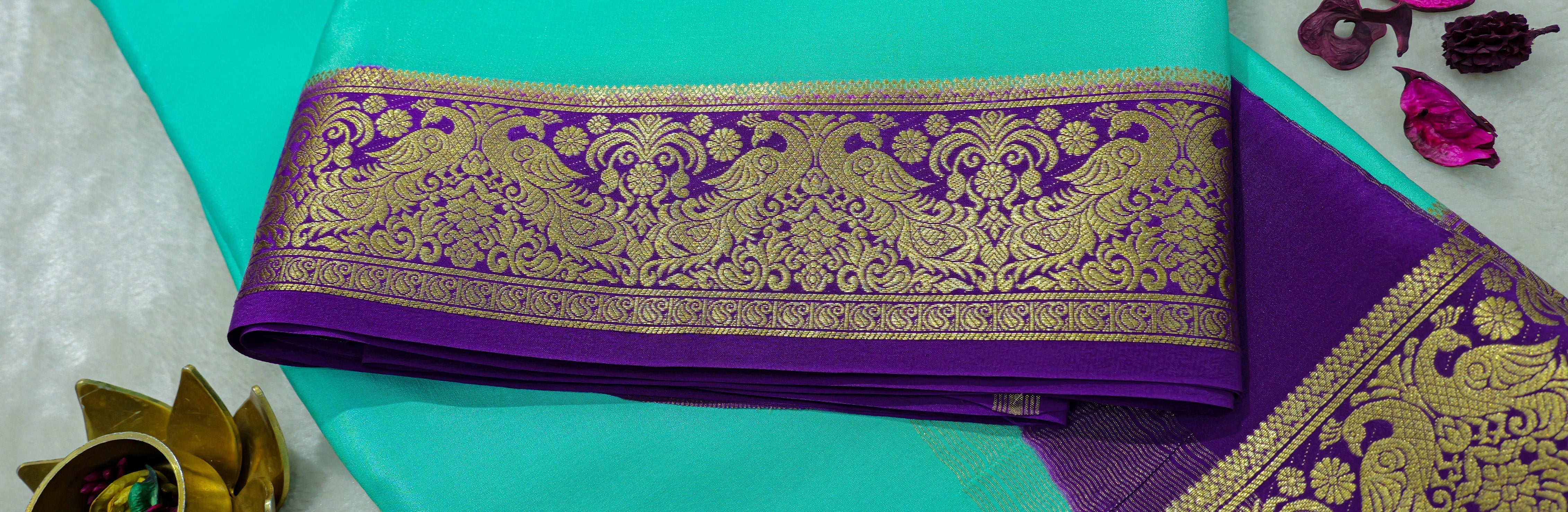 Pure Mysore Silk Sarees in Bangalore - Tradition & Luxury | Atharva